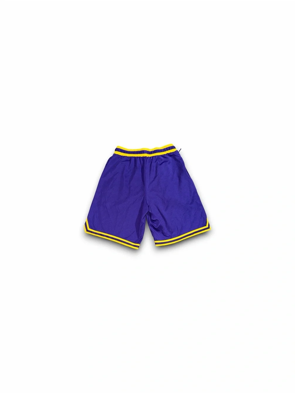 Nike Sportswear LA Lakers NBA Dri-FIT Basketball Shorts Medium Purple Yellow